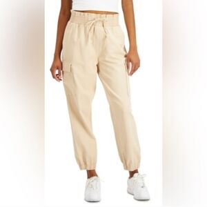 NWT Vanilla Star Smocked Waist Jogger Pants Size L